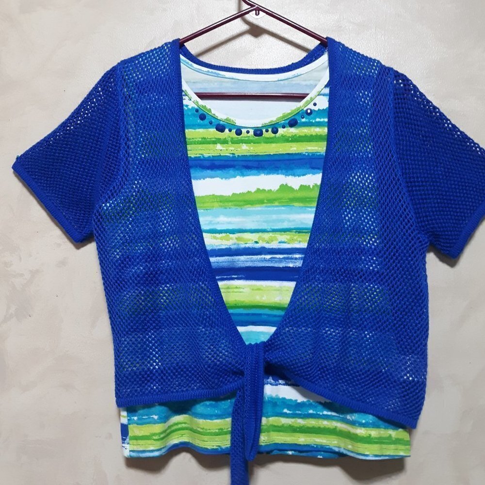 ALFRED DUNNER SPORTS TOP... SIZE  SP